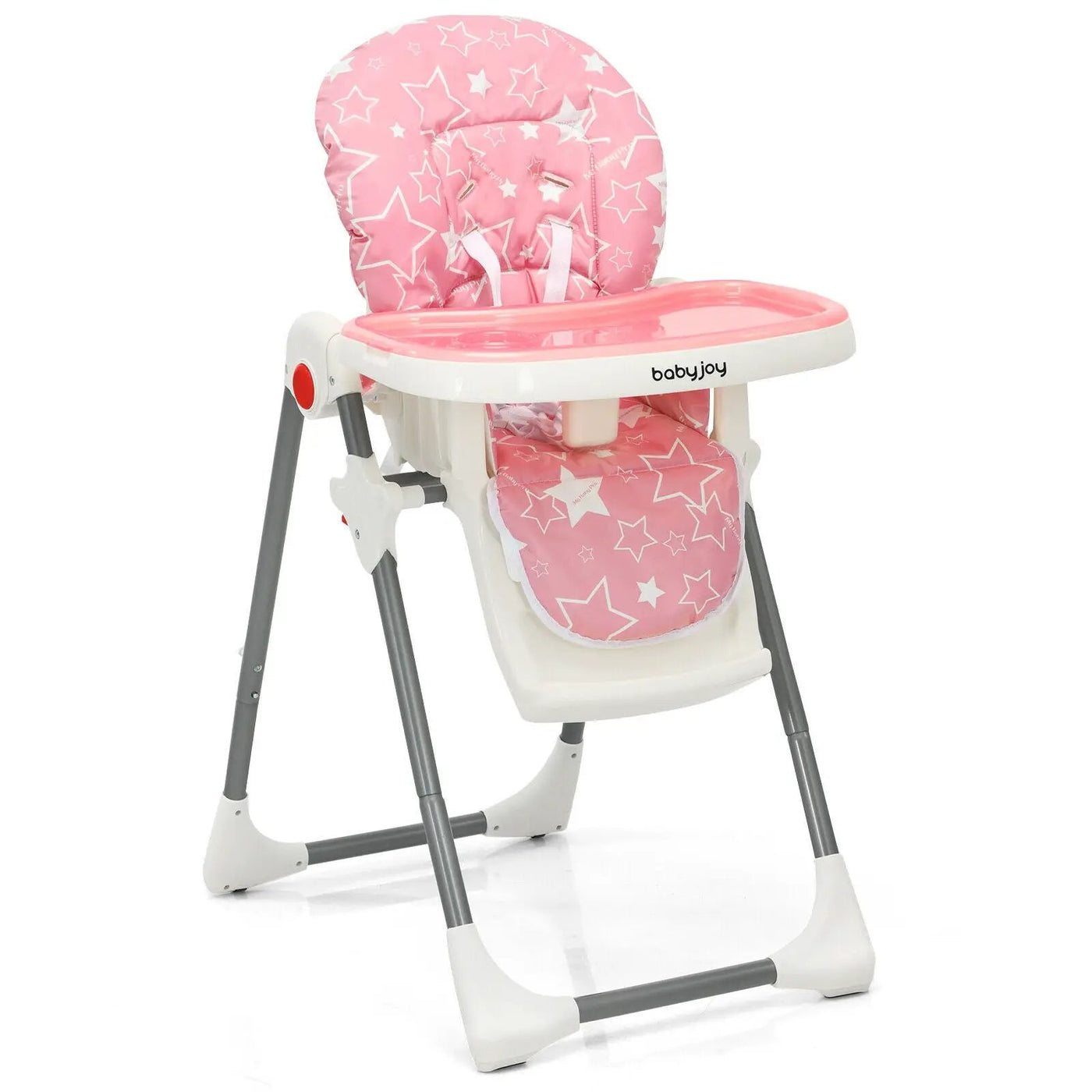 Folding Baby High Dining Chair with 6-Level Height Adjustment by DirectDeals