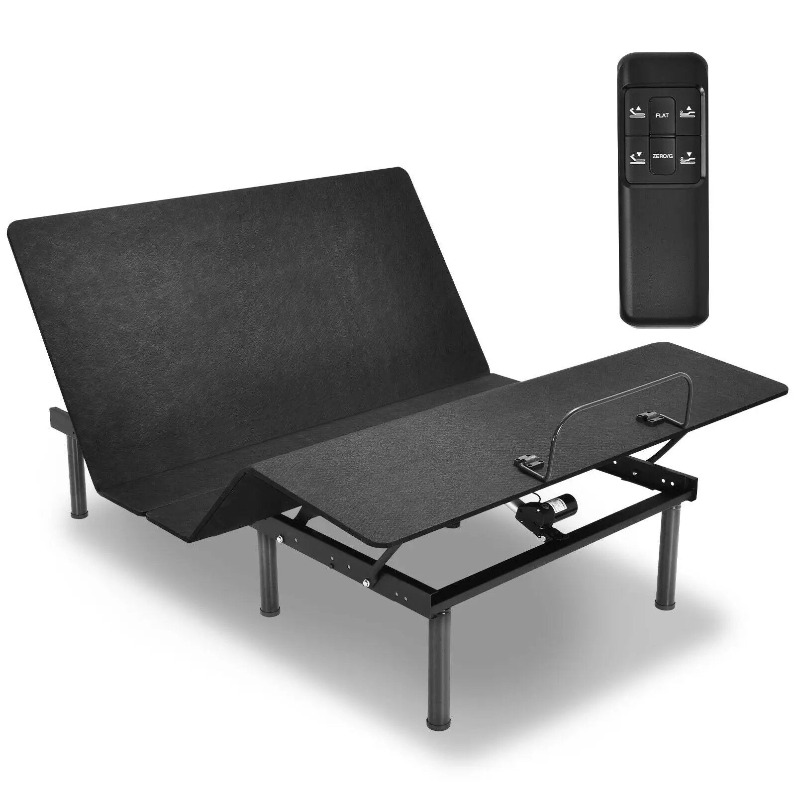 Queen Size Adjustable Bed Base Frame with Wireless Remote Control by DirectDeals