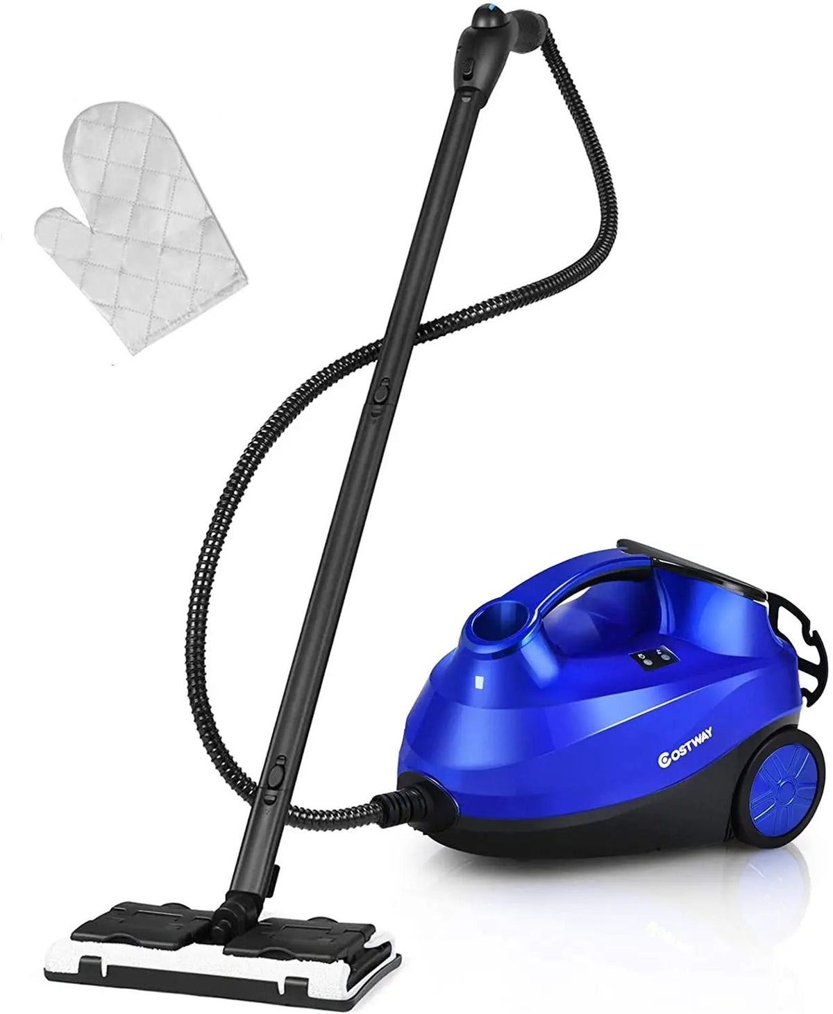 2000W Heavy Duty Multi-purpose Steam Cleaner Mop with Detachable Handheld Unit by DirectDeals