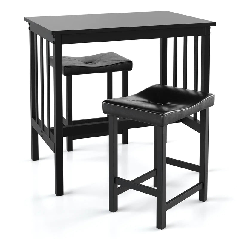 3 Pieces Modern Counter Height Dining Set by DirectDeals