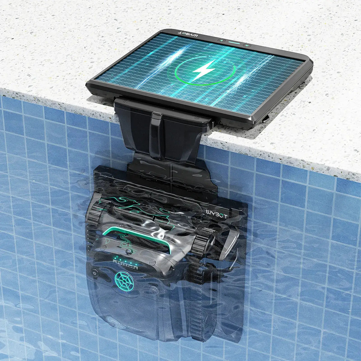WYBOT Full Pool Solution Bundle-S2 Solar Vison & F1 by WYBOT