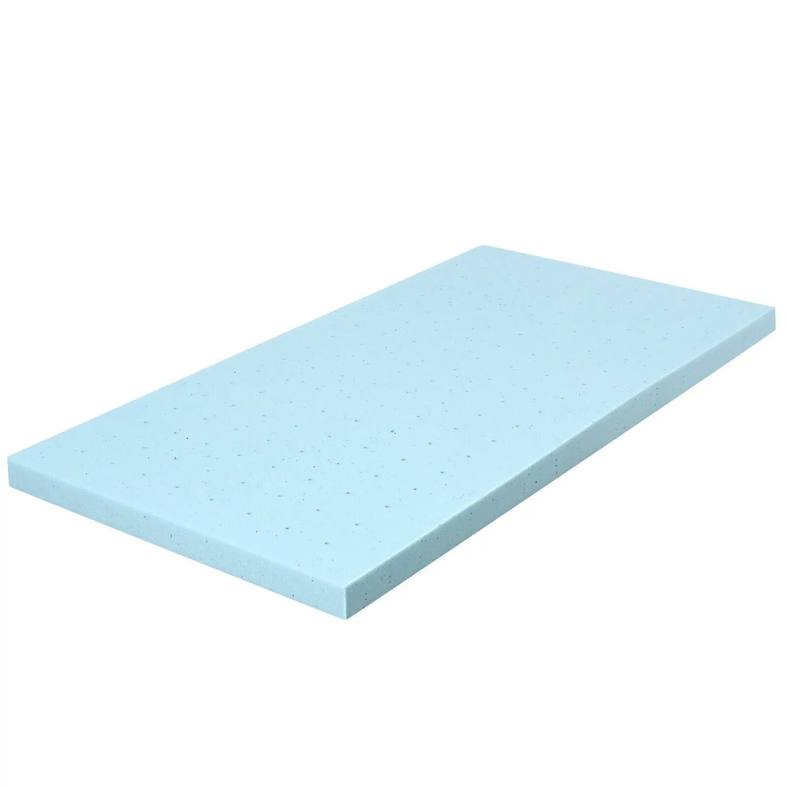 4 Inch Gel Injection Memory Foam Mattress Top Ventilated Mattress Double Bed by DirectDeals