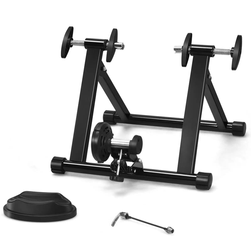 Folding Indoor Bike Trainer Stand for 26-28 Inch Wheels by DirectDeals