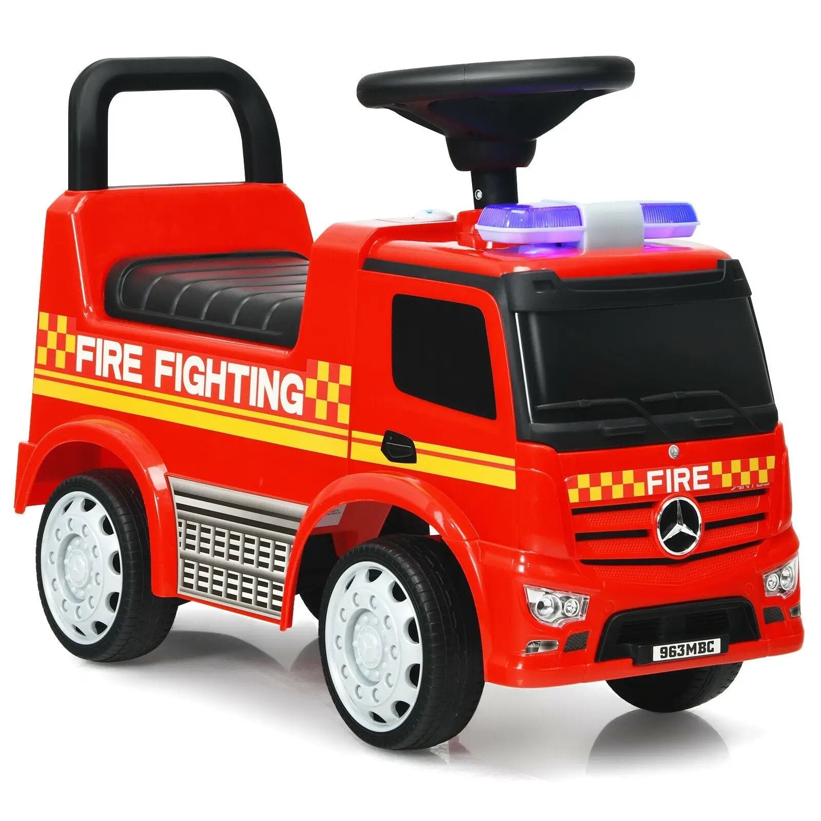 Licensed Mercedes Benz Kids Fire Engine Racer by DirectDeals