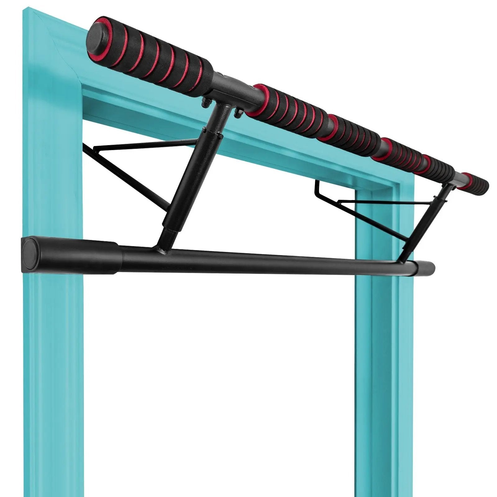 Foldable Pull Up Bar Doorway Chin Up Bar with Foam Grip for Home Gym by DirectDeals