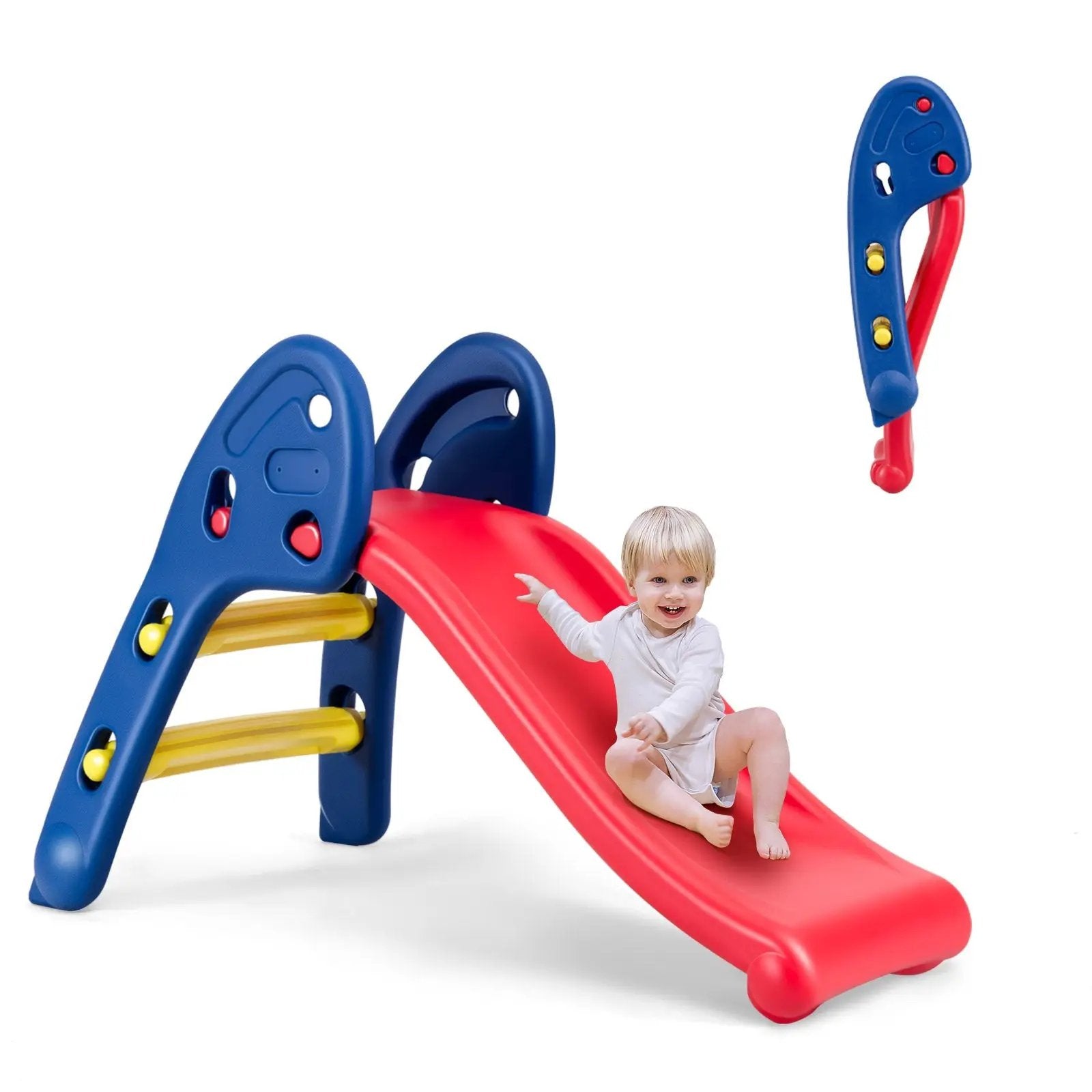 2 Step Children Folding Plastic Slide by DirectDeals