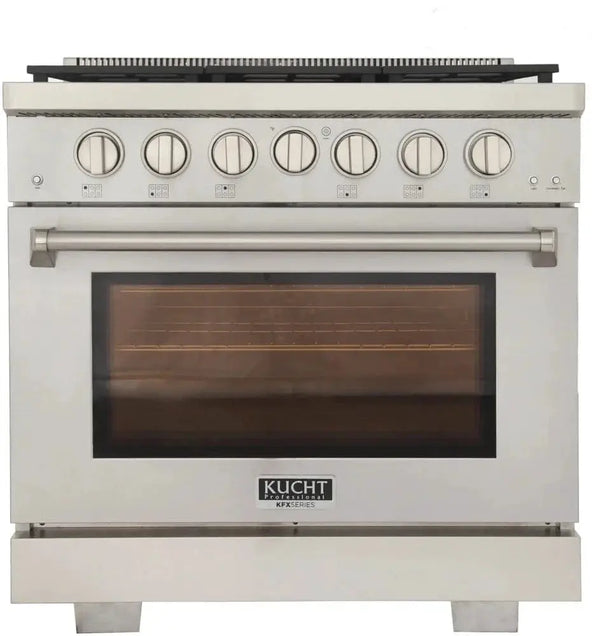 Kucht 36" Freestanding Professional Gas Range KFX3600X-S, photo 2 of 18