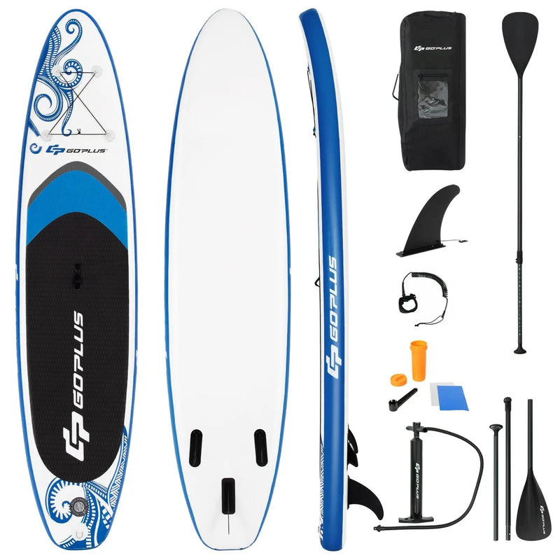 11-Feet Inflatable Paddle Board with Carry Bag by DirectDeals