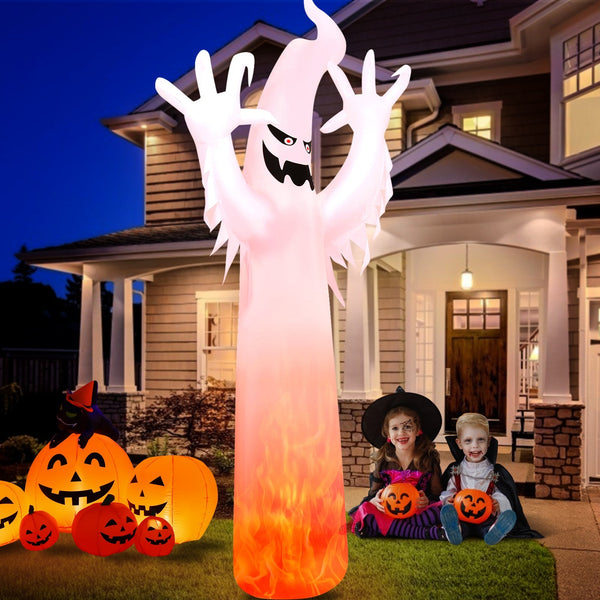 12 Feet Halloween Inflatable Decoration with Built-in LED Lights, photo 2 of 8