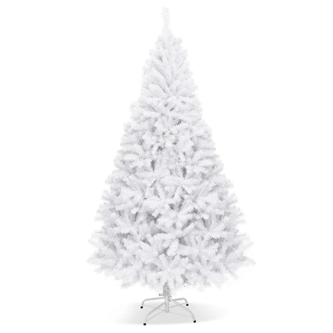 6' / 7.5' / 9' Hinged Artificial Christmas Tree with Metal Stand by DirectDeals