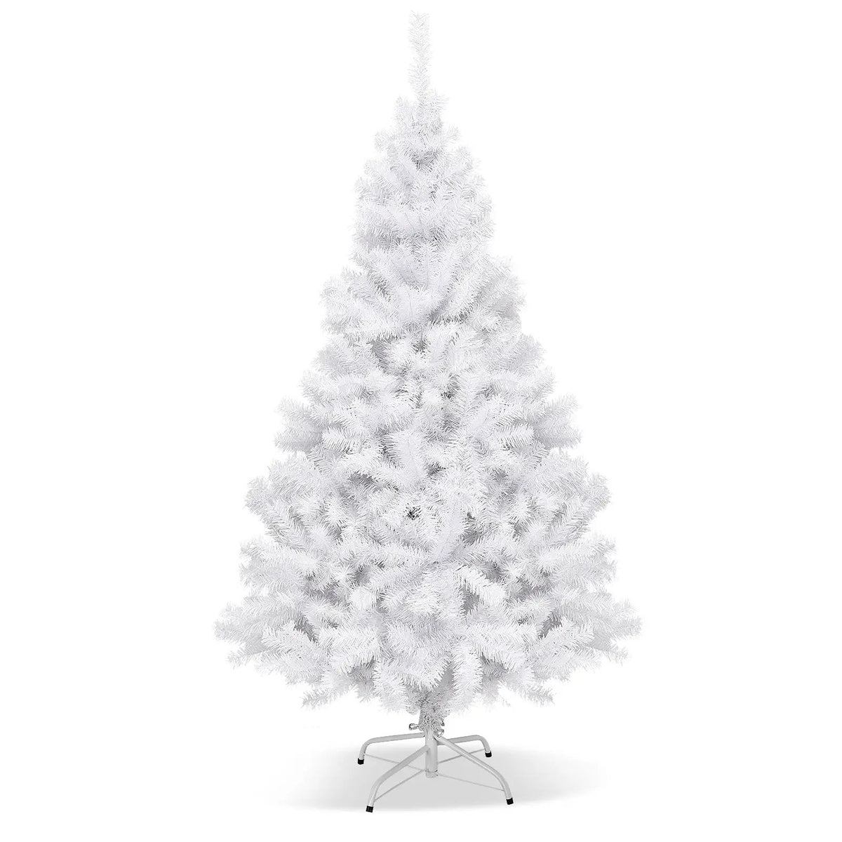 6' / 7.5' / 9' Hinged Artificial Christmas Tree with Metal Stand by DirectDeals