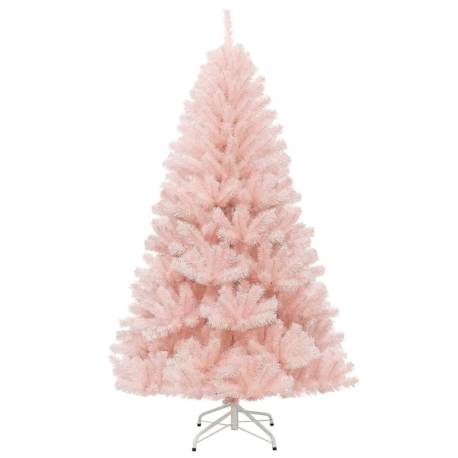 6/7 Feet Artificial Christmas Tree Hinged Full Fir Tree by DirectDeals