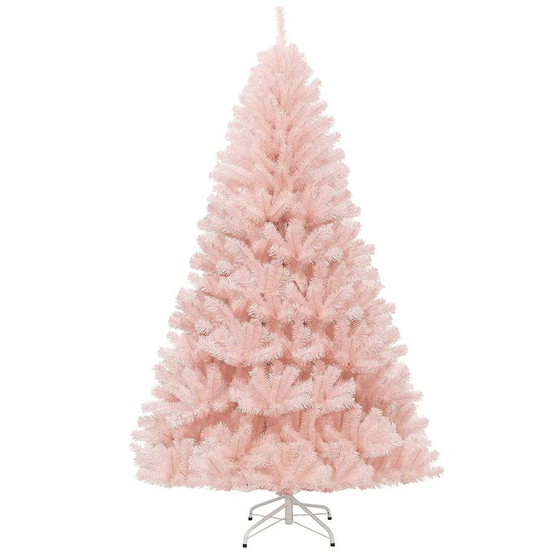 6/7 Feet Artificial Christmas Tree Hinged Full Fir Tree by DirectDeals