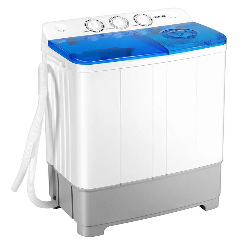 2-in-1 Portable 22lbs Capacity Washing Machine with Timer Control by DirectDeals