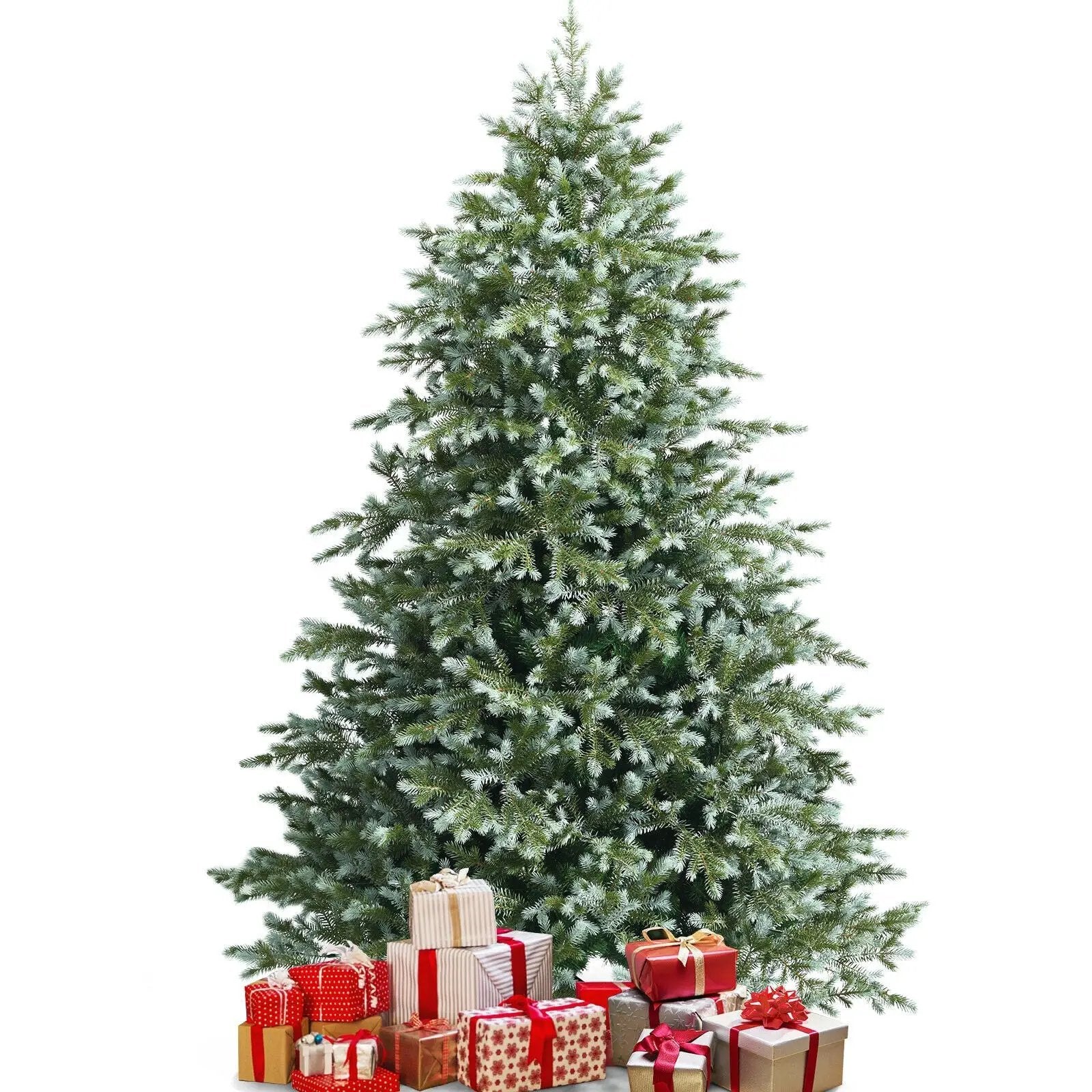 7 Feet Artificial Christmas Tree with 1260 Mixed PE and PVC Tips by DirectDeals