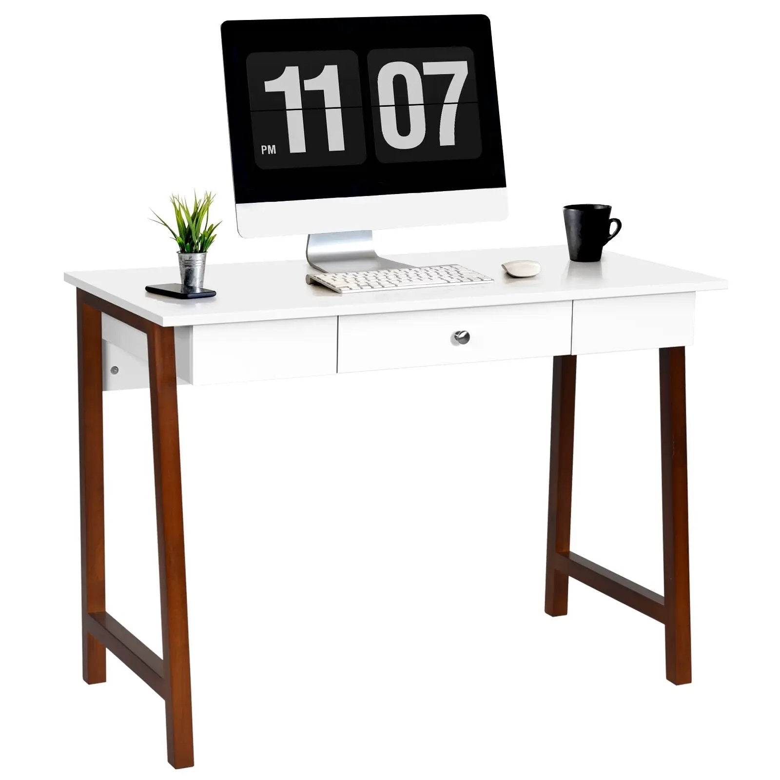 Computer Desk Laptop PC Writing Table Makeup Vanity Table by DirectDeals