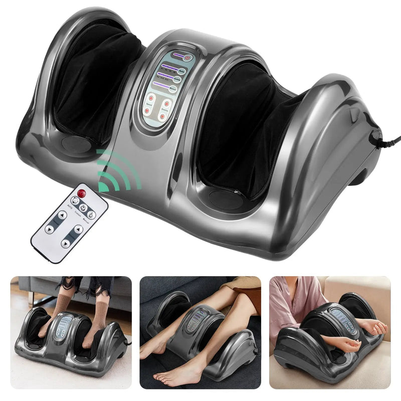 Therapeutic Shiatsu Foot Massager with High Intensity Rollers by DirectDeals