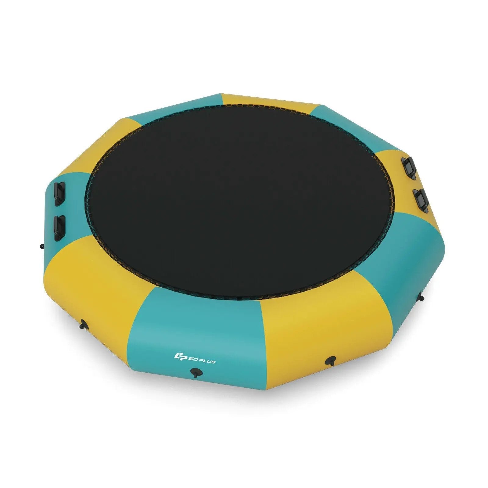 12 Feet Inflatable Splash Padded Water Bouncer Trampoline by DirectDeals