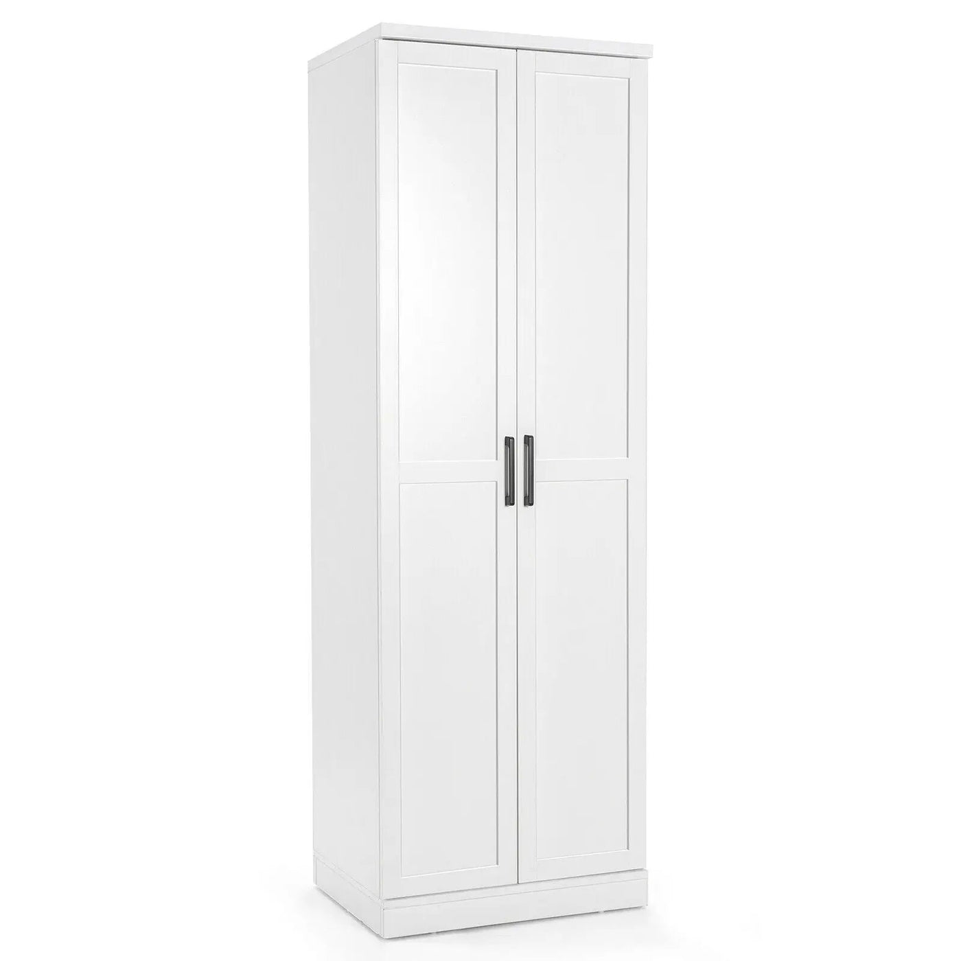 70 Inch Freestanding Storage Cabinet with 2 Doors and 5 Shelves by DirectDeals