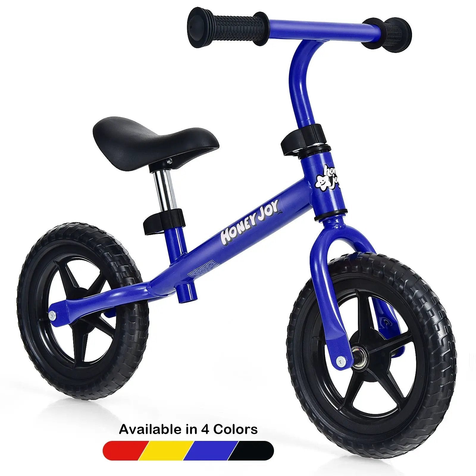 Kids No Pedal Balance Bike with Adjustable Handlebar and Seat-Blue by DirectDeals