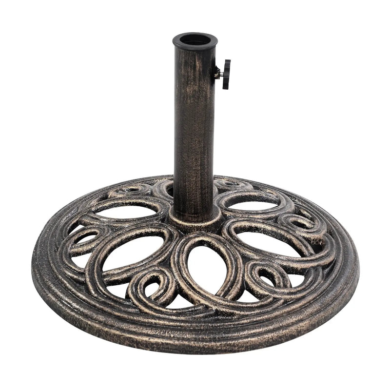 23 Pounds 17 3/4 Inch Round Umbrella Base Stand by DirectDeals
