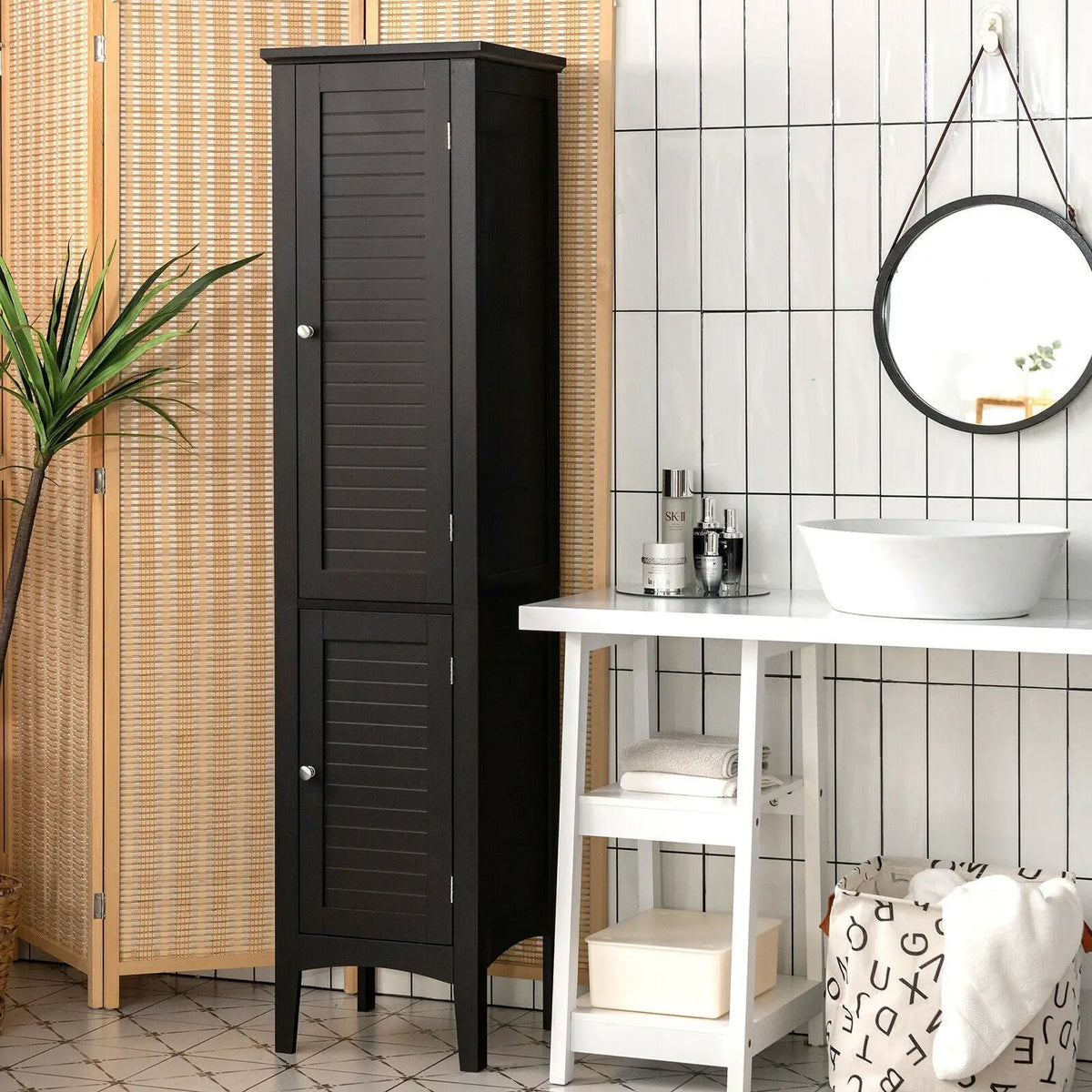 Freestanding Bathroom Storage Cabinet for Kitchen and Living Room by DirectDeals