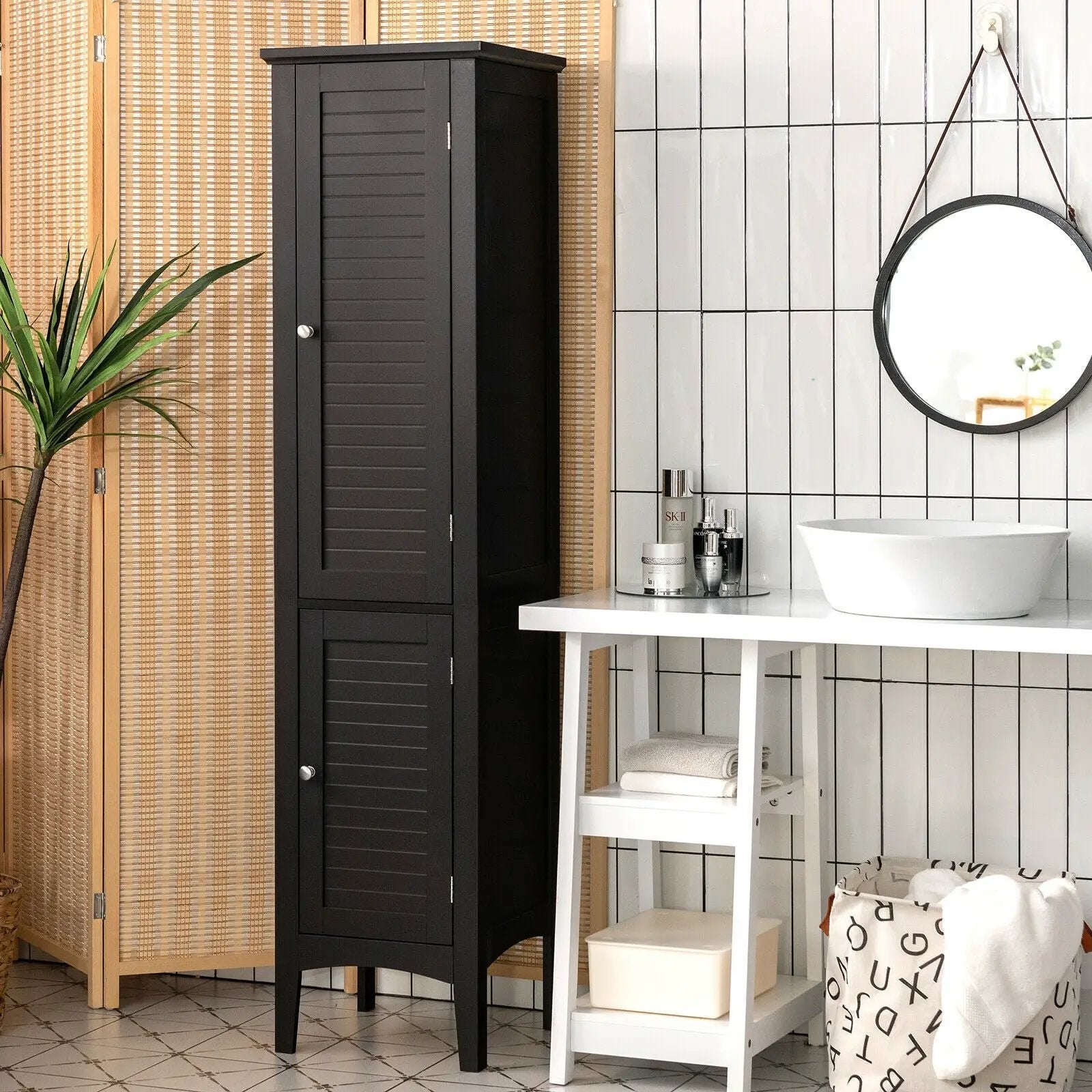 Freestanding Bathroom Storage Cabinet for Kitchen and Living Room by DirectDeals