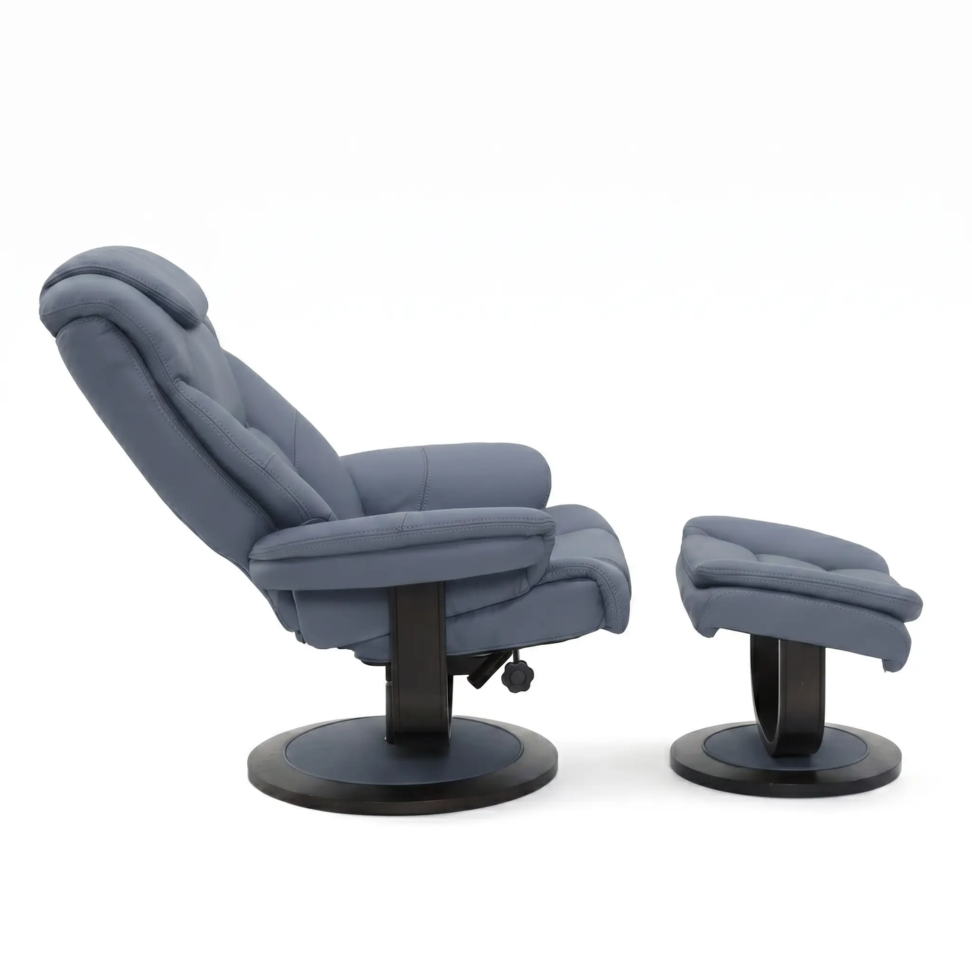 Oslo Euro Recliner w/ Ottoman by Ornate Furniture