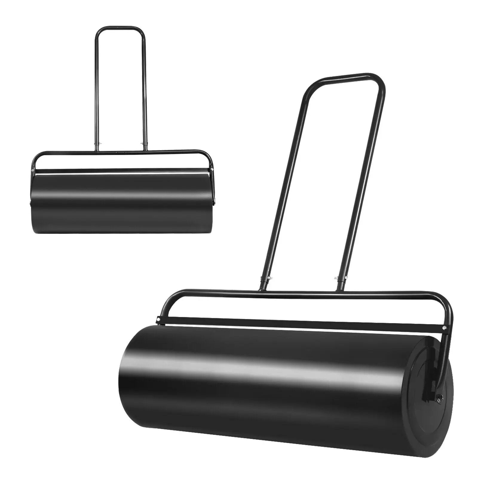 36 x 12 Inch Tow Lawn Roller Water Filled Metal Push Roller by DirectDeals