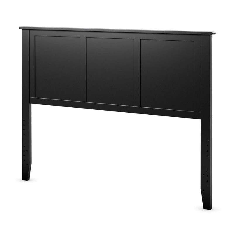 Full Wood Headboard Flat Panel with Pre-drilled Holes and Height Adjustment by DirectDeals