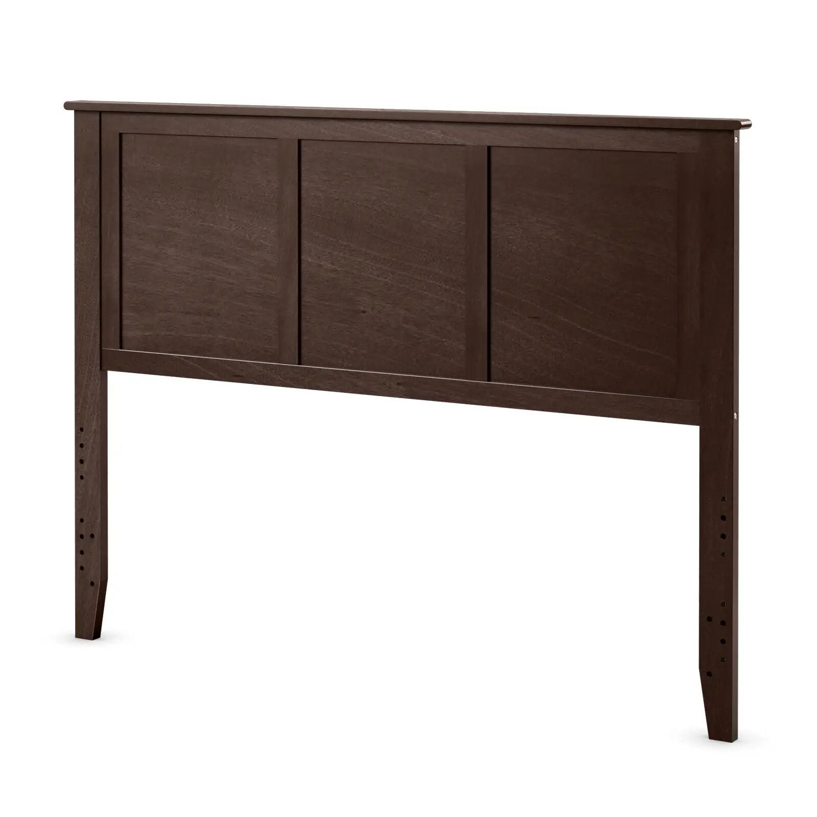 Full Wood Headboard Flat Panel with Pre-drilled Holes and Height Adjustment by DirectDeals