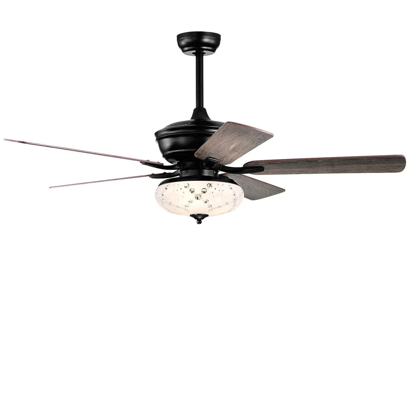 52 Inch Ceiling Fan with 3 Wind Speeds and 5 Reversible Blades by DirectDeals