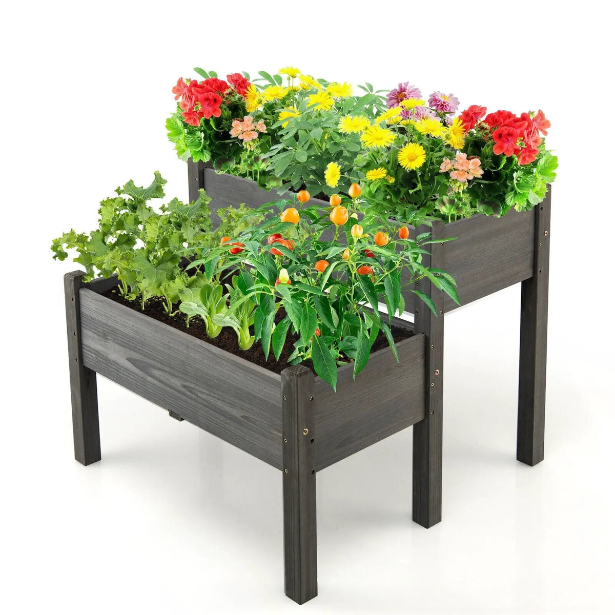 2 Tier Wooden by DirectDeals