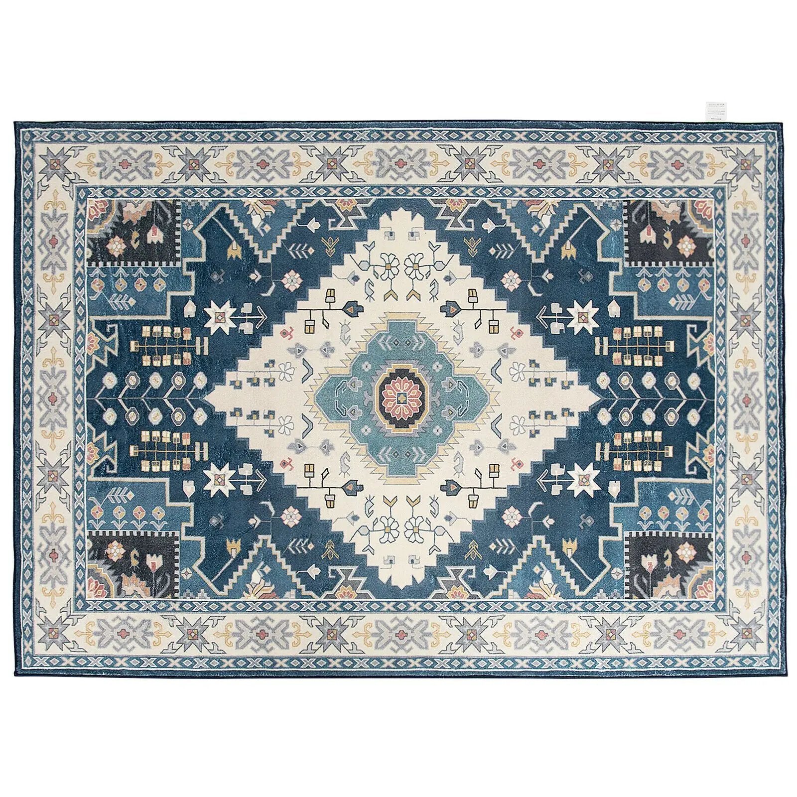 Faux Wool Fabric Area Rugs Doormat by DirectDeals