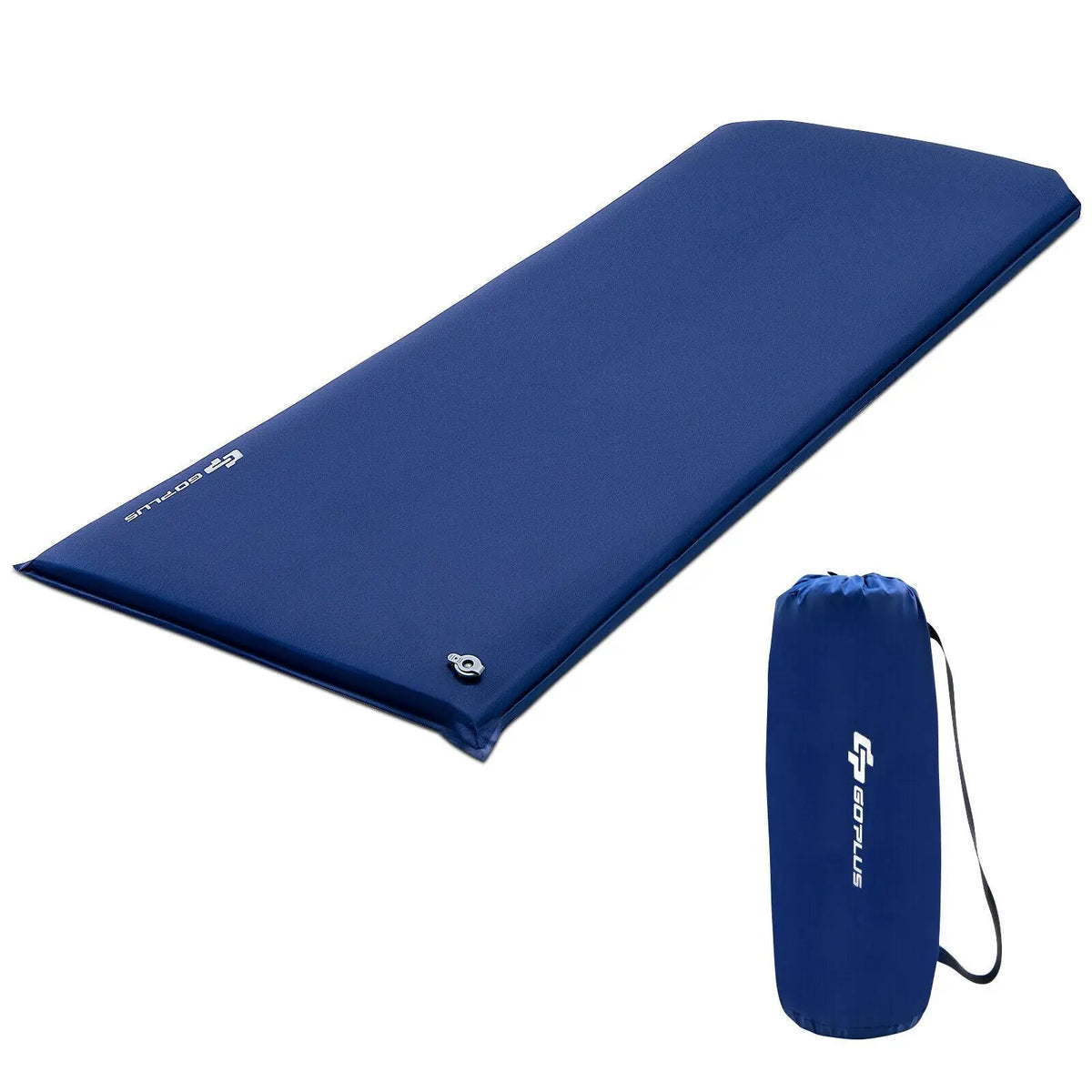 Self-inflating Lightweight Folding Foam Sleeping Cot with Storage bag by DirectDeals