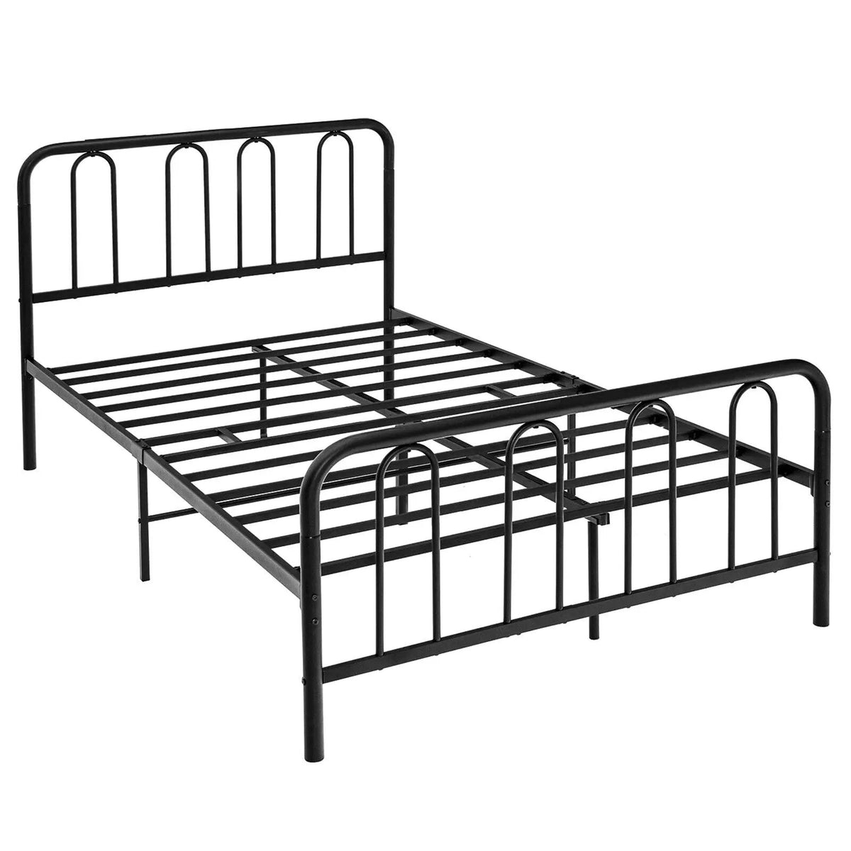 Full/Queen Size Metal Bed Frame with Headboard and Footboard by DirectDeals