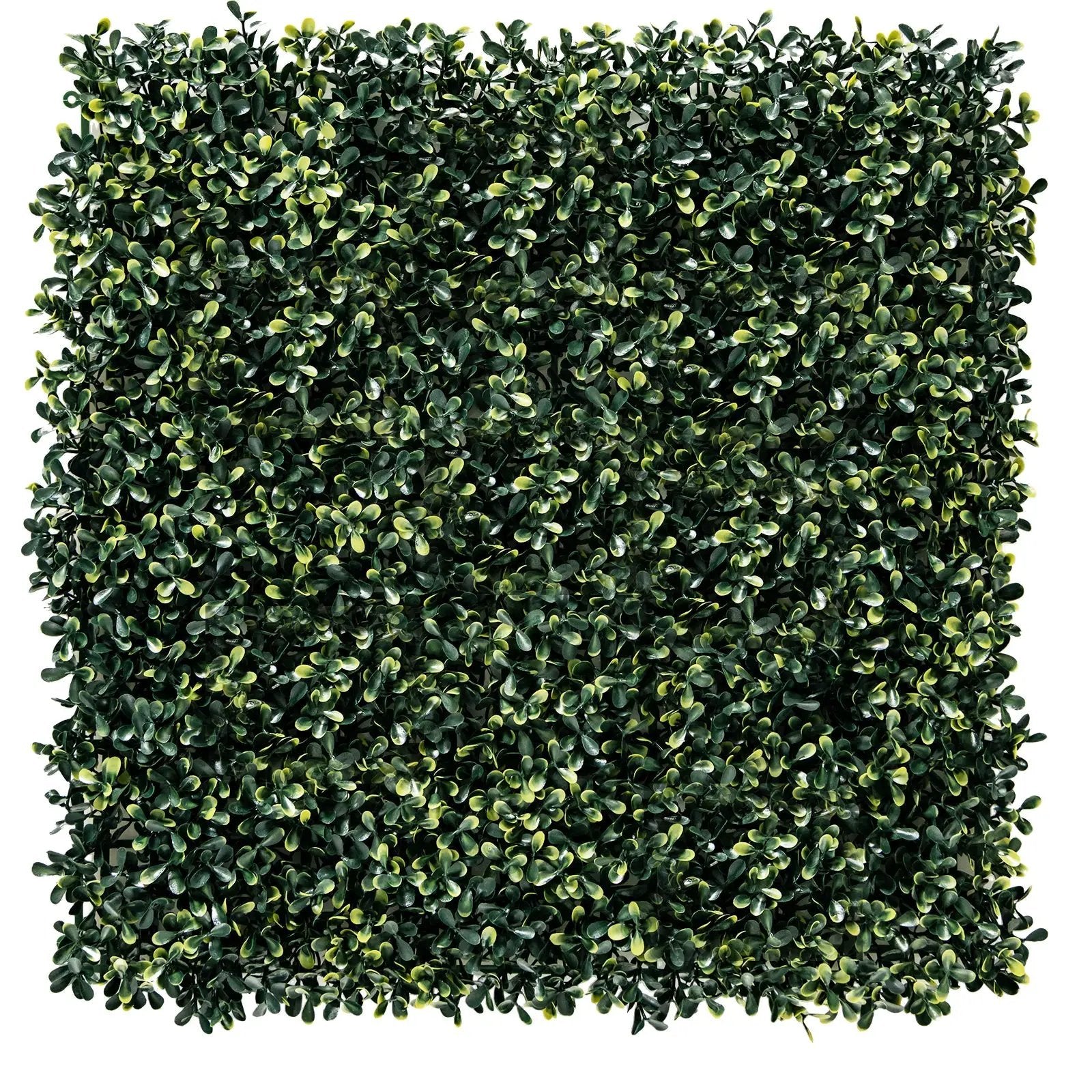 12 Pieces Artificial Peanut Leaf Hedges Panels by DirectDeals