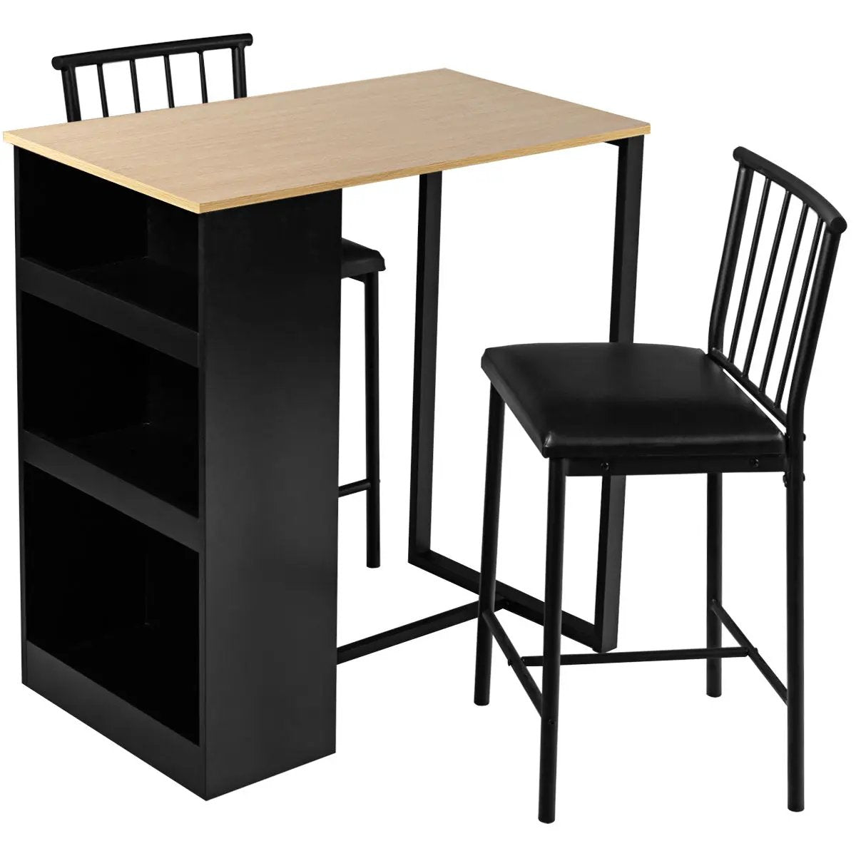 3 Piece Counter Height Pub Dining Set by DirectDeals