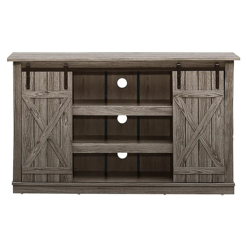 Sliding Barn TV Stand Console Table by DirectDeals