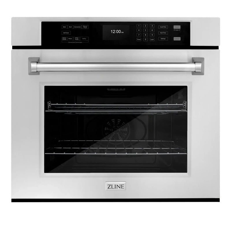 ZLINE 30 "Professional True Convection Single Wall Oven, Air Fry, Self Clean, Stainless Steel WAS-30 by Farmhouse Kitchen and Bath