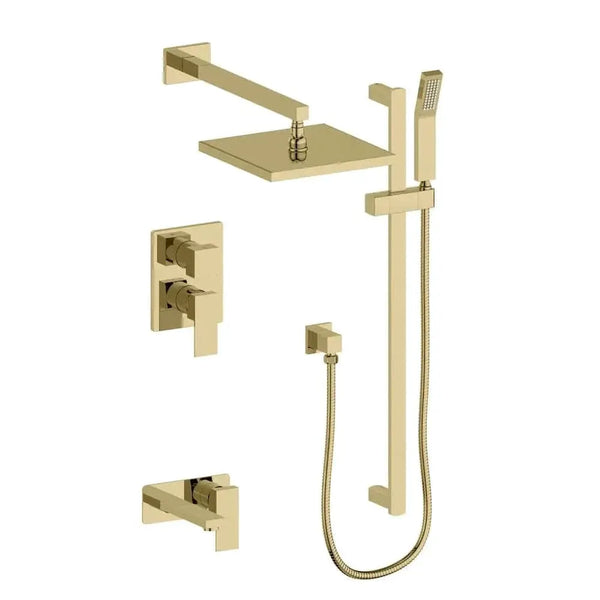 ZLINE Bliss Shower System Oversized Shower Head, BLS-SHS16-PG