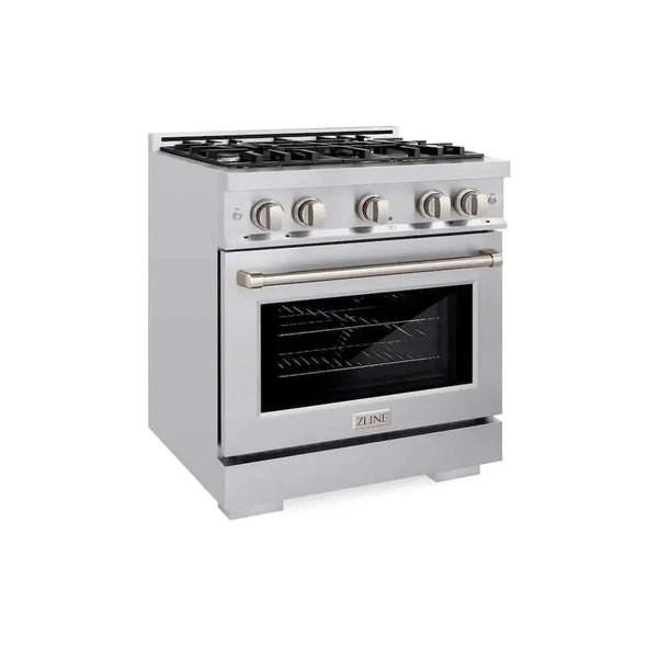ZLINE 30" Select Gas Range Convection Gas Oven Stainless Steel HGR30
