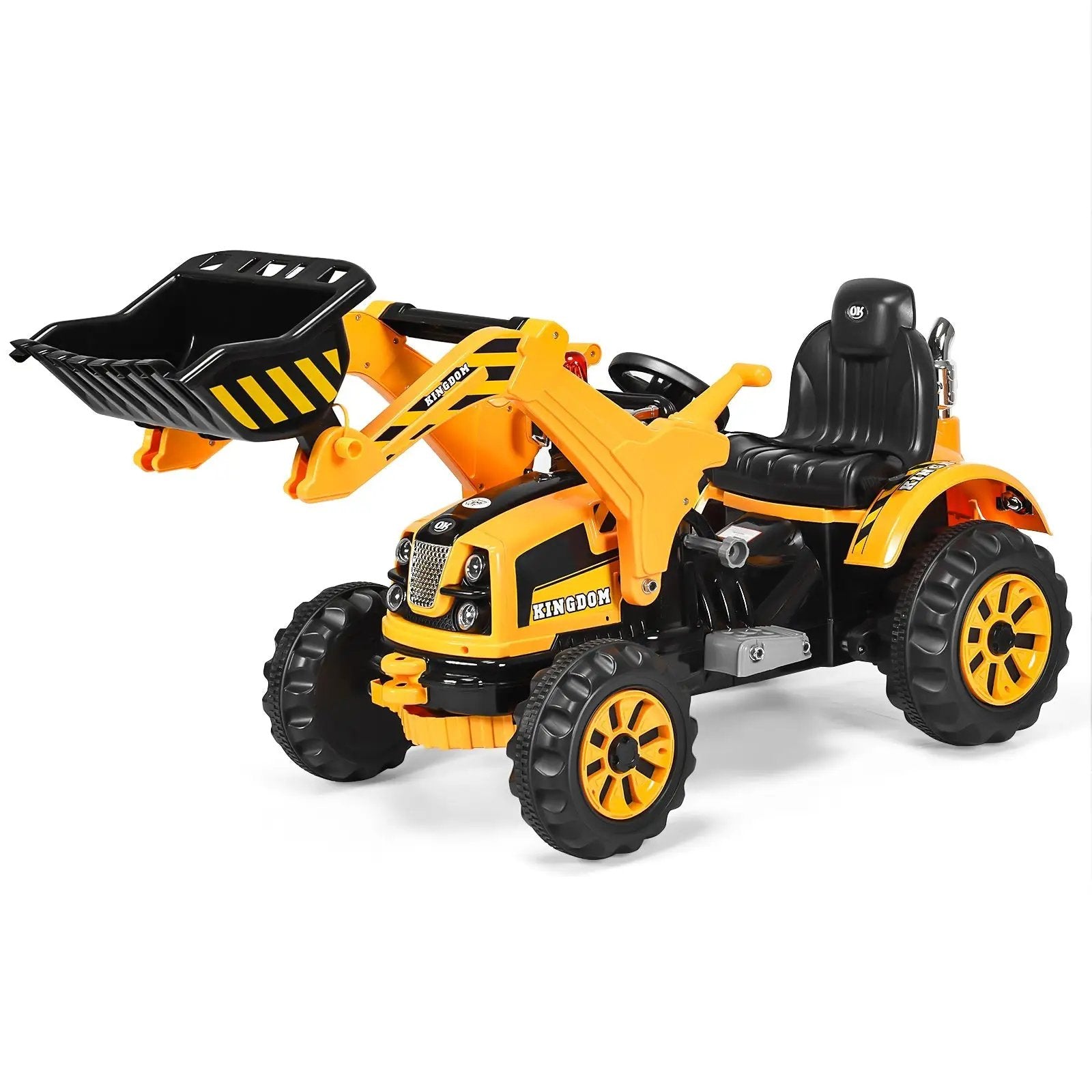 12 V Battery Powered Kids Ride on Dumper Truck by DirectDeals