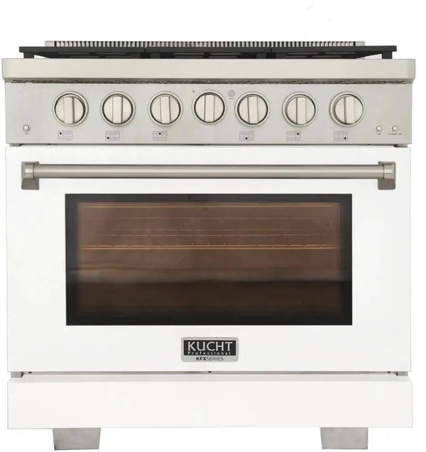 Kucht 36" Freestanding Professional Gas Range KFX3600X-W, photo 2 of 8