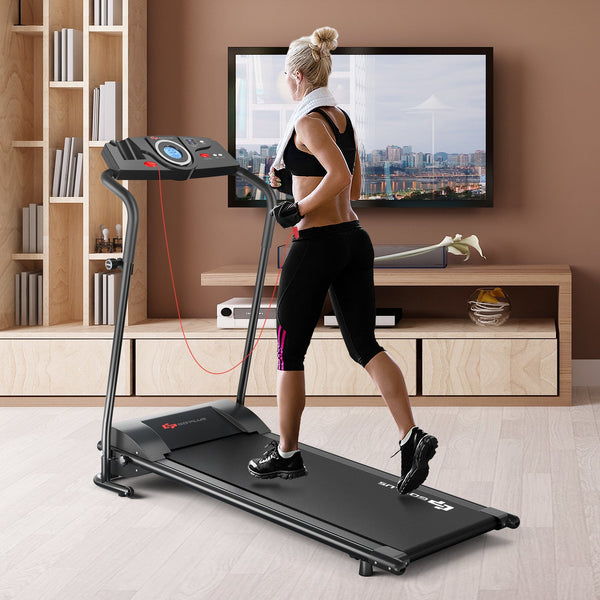 1.0 HP Electric Mobile Power Foldable Treadmill with Operation Display for Home, photo 2 of 8