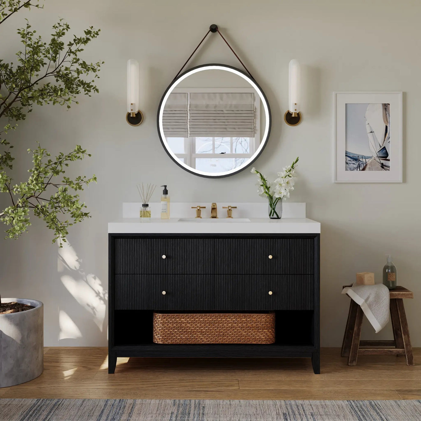 Momo 48" Bath Vanity Set by Ancerre Designs