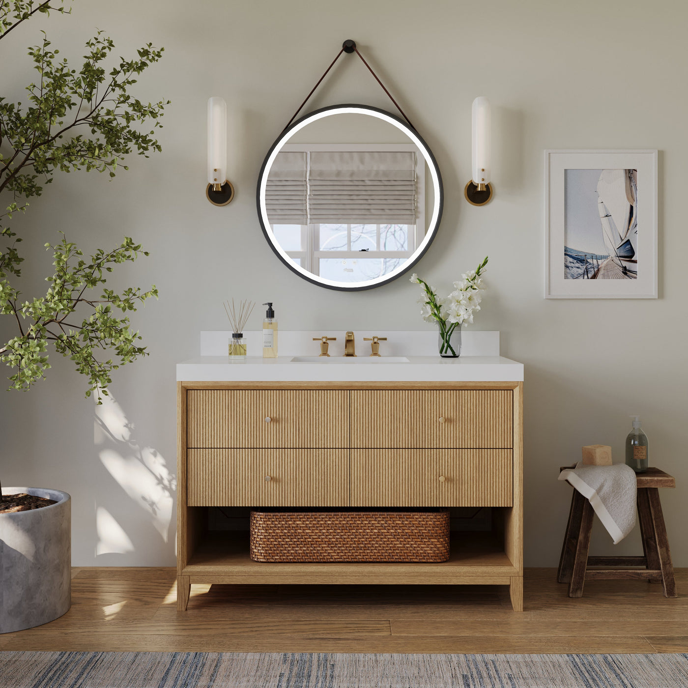Momo 48" Bath Vanity Set by Ancerre Designs
