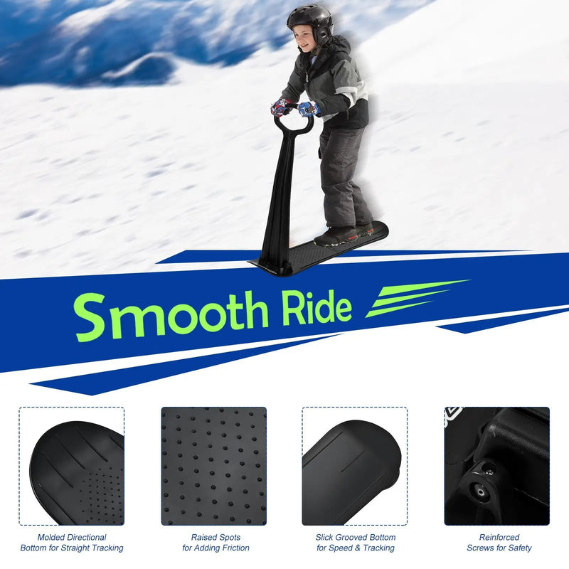 1-Rider Snow Scooter with Grip Handle by DirectDeals