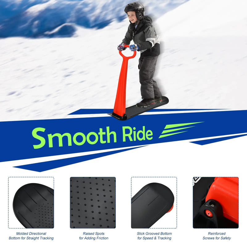 1-Rider Snow Scooter with Grip Handle by DirectDeals