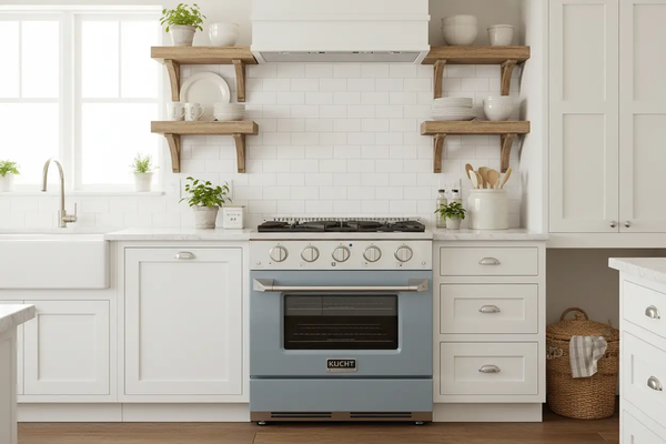 Kucht 30” Pro-Style Kitchen Dual Fuel Range - KDF302-LB